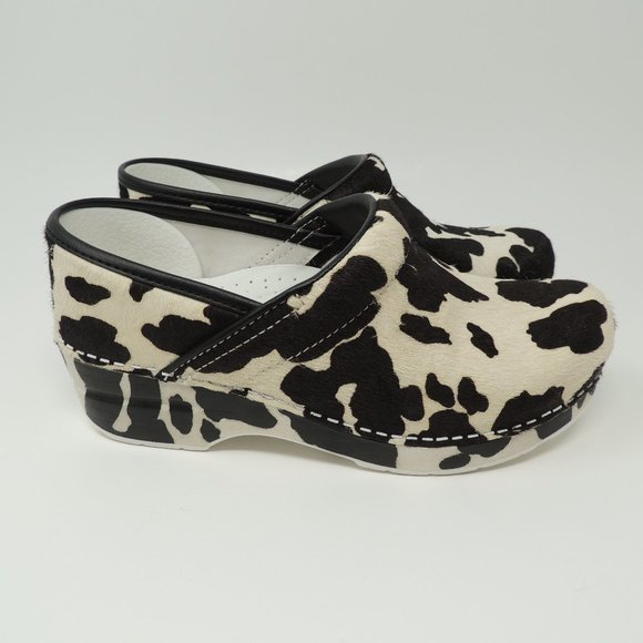 dansko cow print